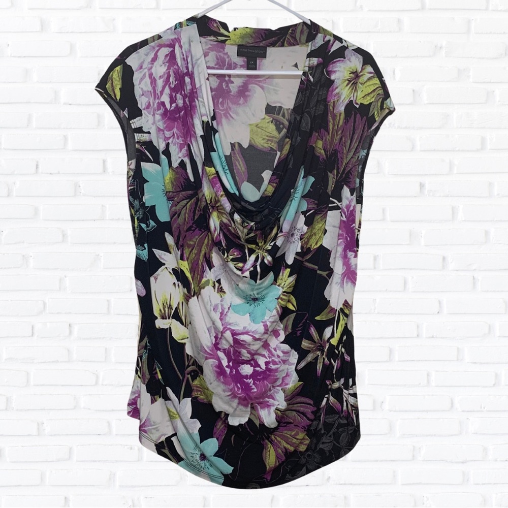 Worthington Floral Top